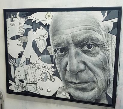 Fabrice PRENAT (1982)
Picasso/Guernica
Acrylique,...