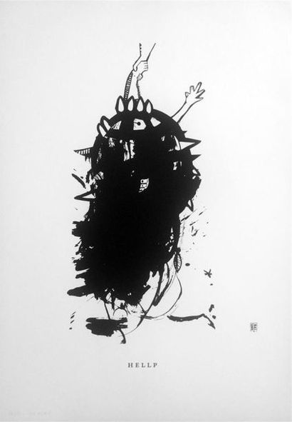 Natalia VOLPE (1973)
Hellp
Sérigraphie
Ex.12/33
51x36...