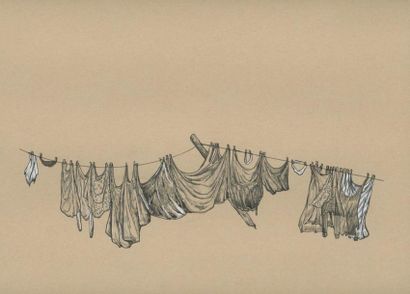 GUTAN (1986)
Panni
Encre de Chine sur carton...