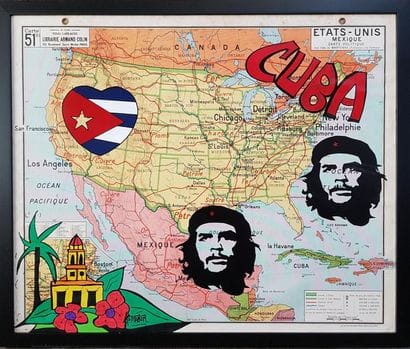 Claire ASTHEBER (1973)
Carte Cuba
Technique...