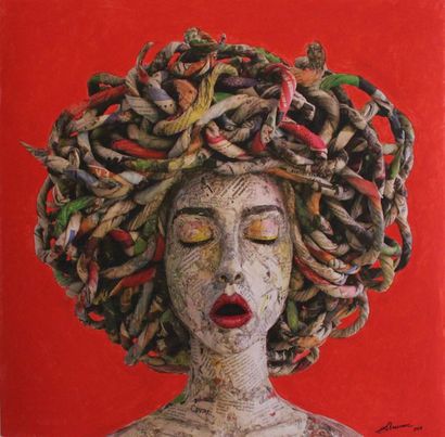 Céline CHOUVENC (1986)
Miss X #1
Peinture...