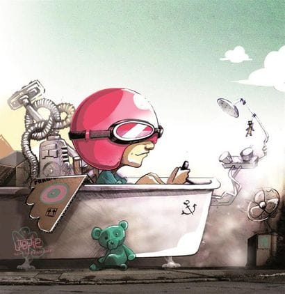 ABYS (1981)
Ulysse
Digital painting - impression...