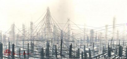 Virginio VONA (1969)
Tiges
Acrylique, encre...