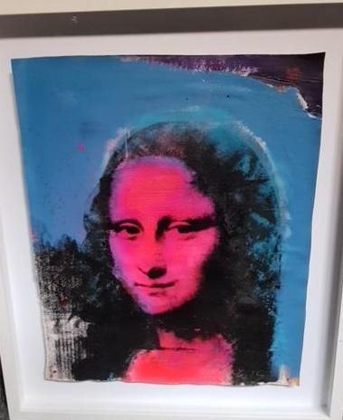 LILLY (1970)
Joconde rose 
Acrylique et encre...
