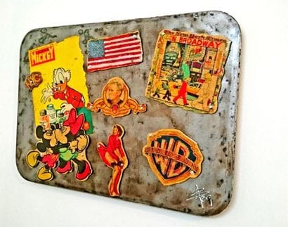 Alan BERG (1948)
Mickey
Plateau métal, transformation...