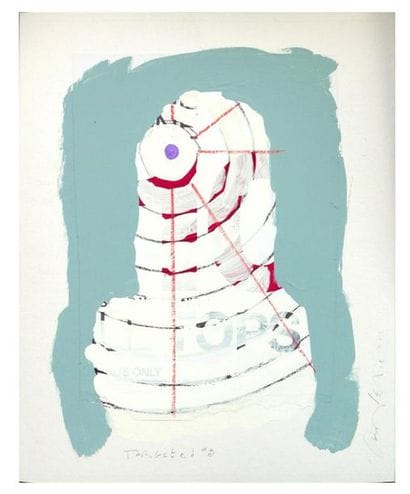 Charlélie COUTURE (1956)
Target n°5
Peinture...