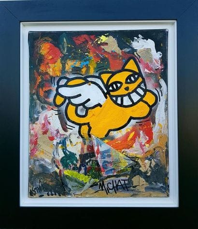 Monsieur Chat (1977) et Claire ASTHEBER (1973)
Chat...