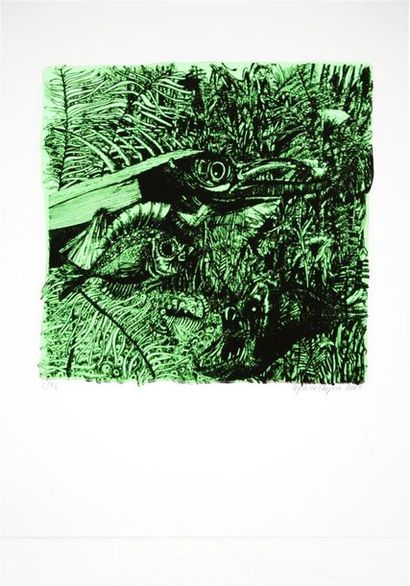 Delphine CHAPUIS (1983)
ABYSses
Sérigraphie...