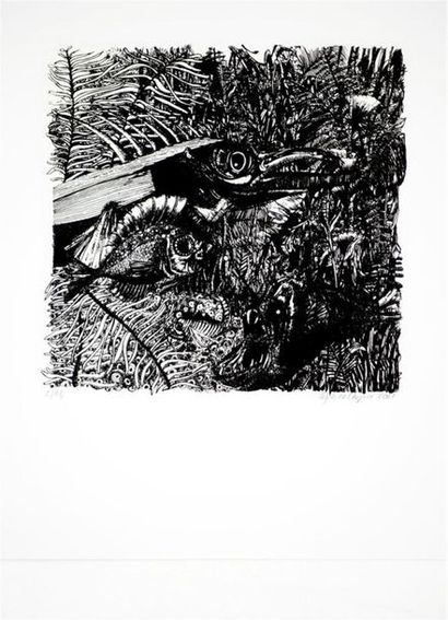 Delphine CHAPUIS (1983)
ABYSses
Sérigraphie...