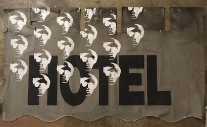 David MASSOT (1960)
Chealsy
Pochoir sur bâche
69x120...