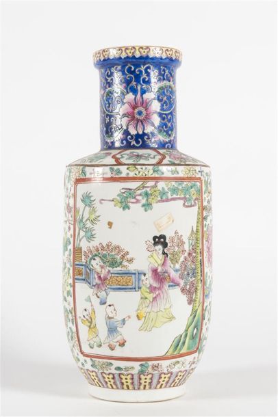 Chine grande vase en porcelaine
H: 44 cm