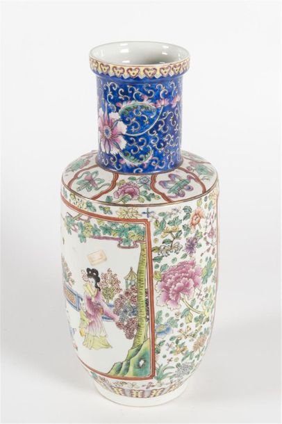 Chine grande vase en porcelaine
H: 44 cm