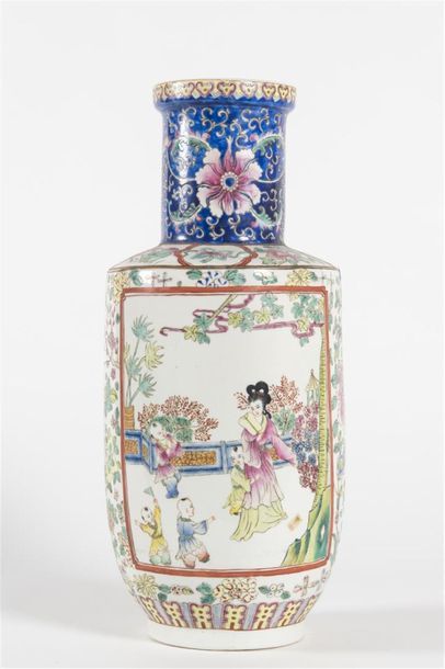 Chine grande vase en porcelaine
H: 44 cm