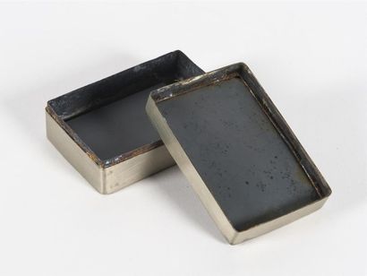 Chine, boite à encre 
Début 20ème
L: 9, 5...