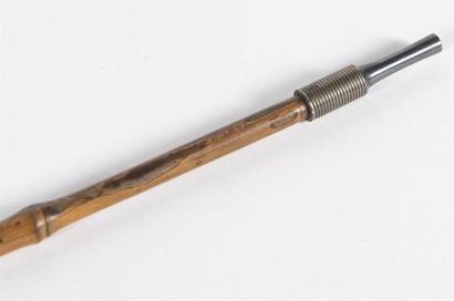 Japon, pipe à opium 
Meiji
Bambou et monture...