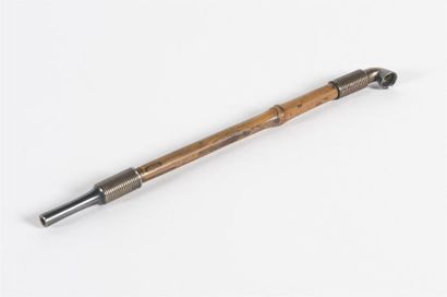 Japon, pipe à opium 
Meiji
Bambou et monture...