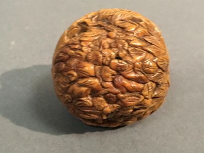 Noix sculptée Japon
D: 3.5cm