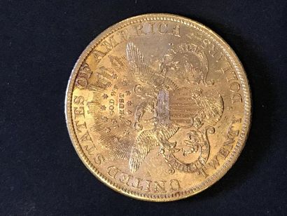 1 Pièce de 20 dollars or 1891