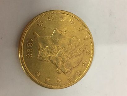 1 Pièce de 20 dollars or 1893