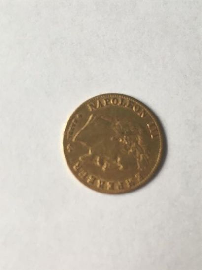 1 pièce de 5 francs or Napoléon III 1866...