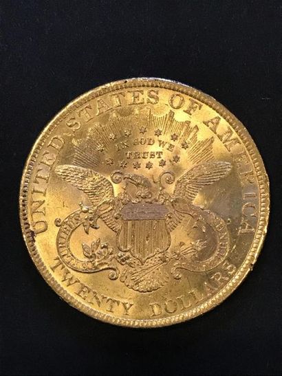 1 Pièce de 20 dollars or 1897