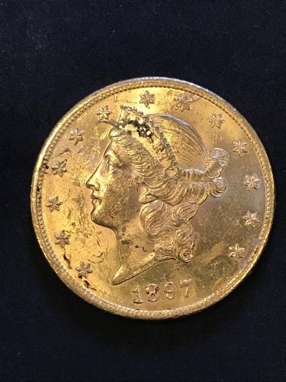 1 Pièce de 20 dollars or 1897