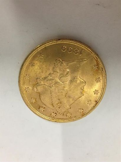 1 Pièce de 20 dollars or 1899