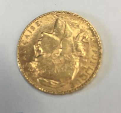 Pièce au coq 20 francs or 1906