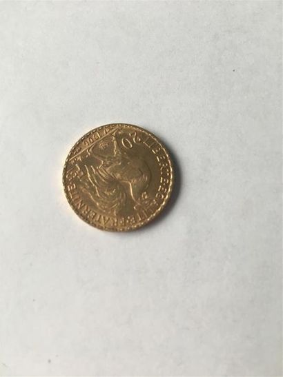 Pièce au coq 20 francs or 1906