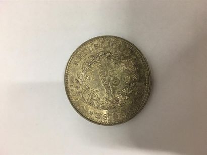 Pièce de 50 francs argent 1977 