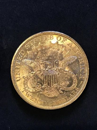 1 Pièce de 20 dollars or 1878