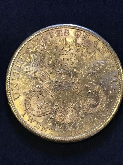 1 Pièce de 20 dollars or 1887