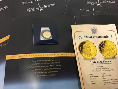 9 pièces d'or de 375/°°°