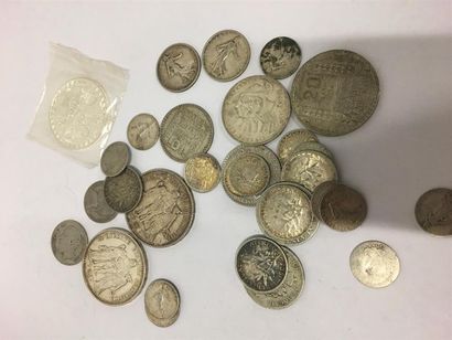 Ensemble de pièces en argent dont 2 x 10...
