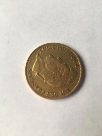 Pièce 40 francs or Louis Philippe 1834