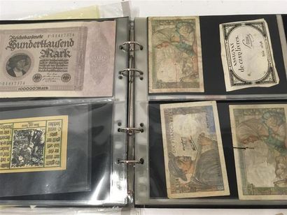 Album de billets de banque dont assignat...