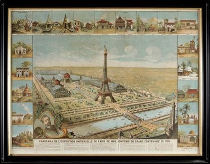 Panorama de l’Exposition Universelle de 1889...