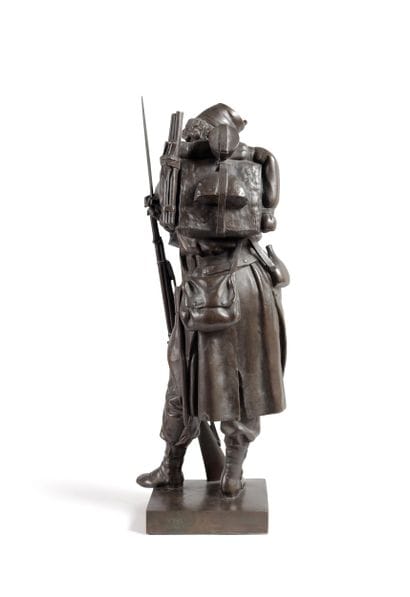 Aimé MILLET (1819-1891).
Le garde mobile...
