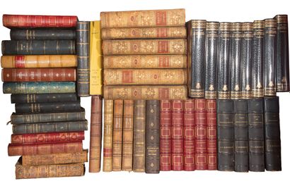 Various works. Various bindings. 45 volumes.
Clément's...