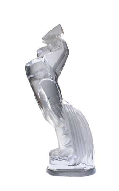 René LALIQUE (1860-1945).
Coq Houdin (Mascotte)...