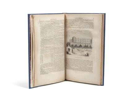 DULAURE. Histoire de Paris. 5 volumes, reliures...