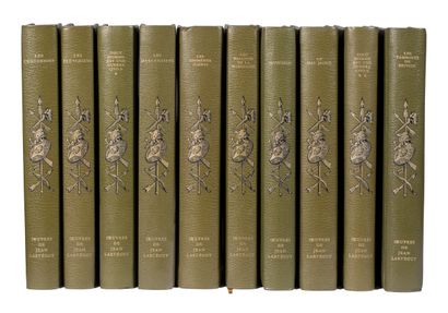 Works by Jean LARTEGUY (1920-2011). (10 volumes)....