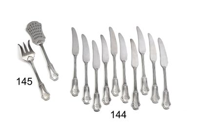 Gustave KELLER. Paris.
10 silver butter or...