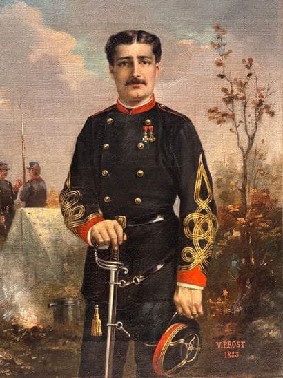 PROST (V.). 
Un officier français (1870-1871).
L’homme...