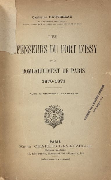 Louis JEZIERKI. Combats et Batailles du Siège...