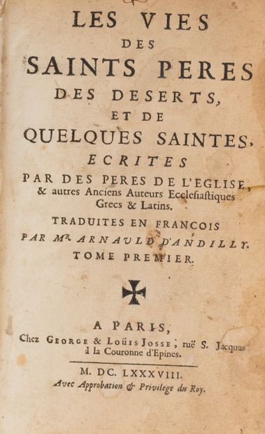 Robert ARNAULD D'ANDILLY (1589-1674). Les...