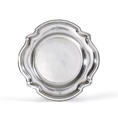 Gustave KELLER. Paris.
Large round dish in...