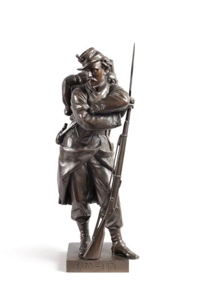 Aimé MILLET (1819-1891).
Le garde mobile...