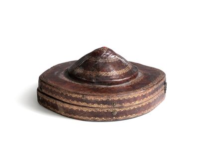 Silver bowl, cover and display stand in a...