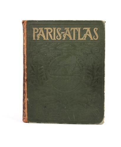 BOURNON (F.). Paris-Atlas. Important et très...